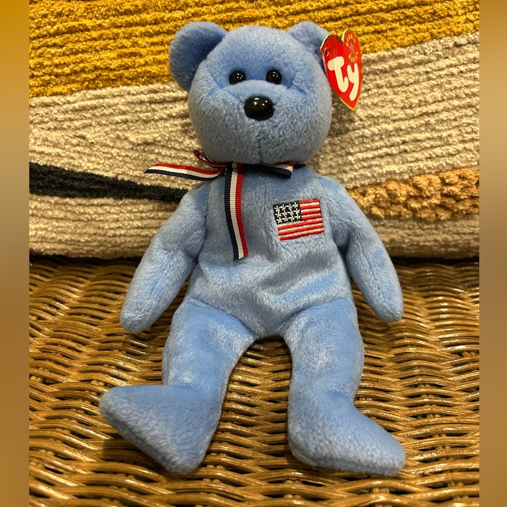 2/$20❤️- TOY | Ty Beanie Baby America Bear September 11, 2001